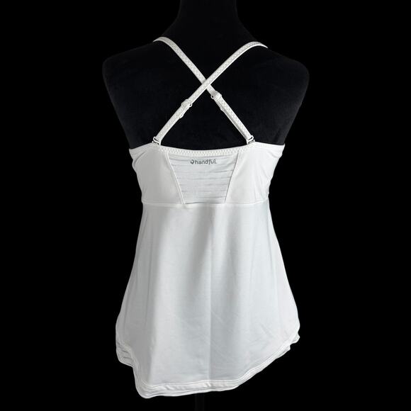 Handful Adjustable Bra Camisole | Lot of 2 | Sz M | Black /White | Discontinued - Picture 3 of 7